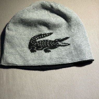 Reversible Lacoste Beanie