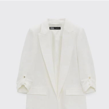 Blazer blanc Zara