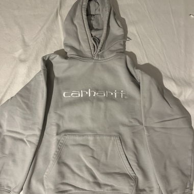 Graues Carhartt Kapuzen-Sweatshirt