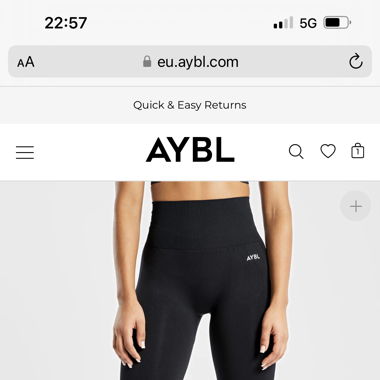 AYBL Empower Seamless Leggings