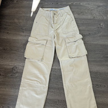 Cargo Straight Bershka Hosen