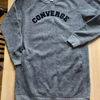 New Grey Converse Dress Sweater