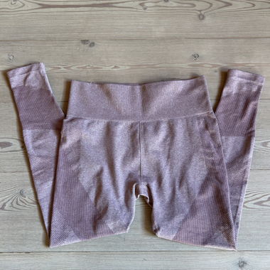 Purple sports leggings