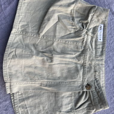 ZARA Pants Skirt grey-green