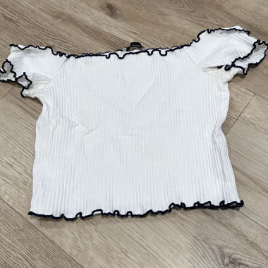 White Carmen Top