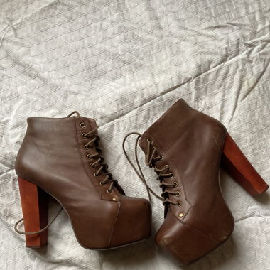 Jeffrey Campbell Schnürstiefelette