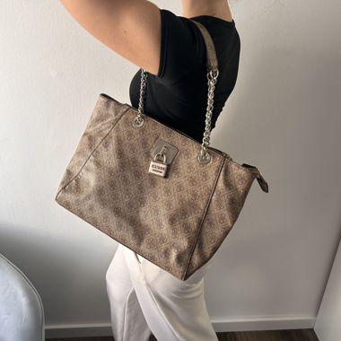 FANCY GUESS SHOPPER BAG (SOLD)