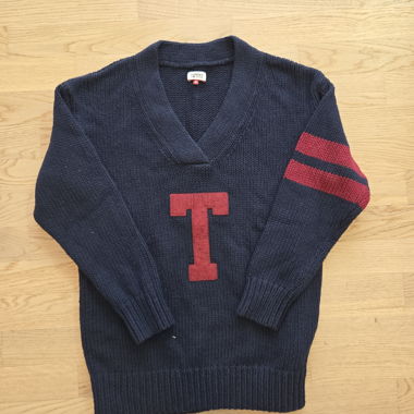 Pull en maille Tommy Jeans navy S