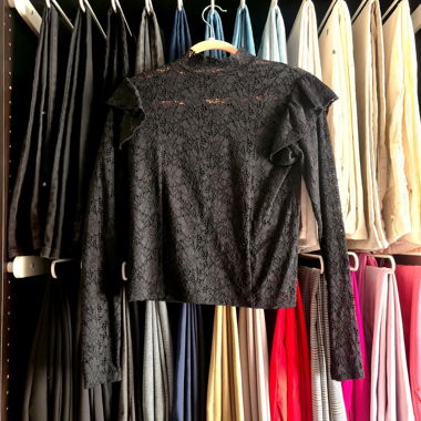Tally Weijl Lace Blouse Black