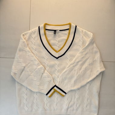 Maglione oversize lavorato a maglia