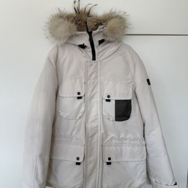 Peuterey giacca invernale uomo bianca taglia S