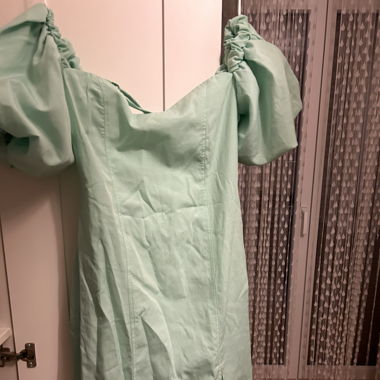 Robe turquoise 