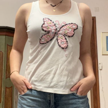 tanktop schmetterling