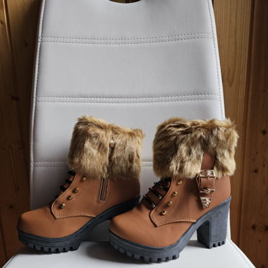 Faux Fur Ankle Boots