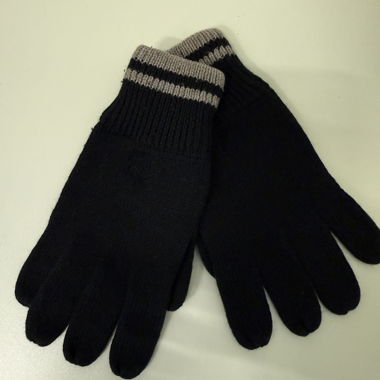 Gants Fred Perry en laine noire taille L
