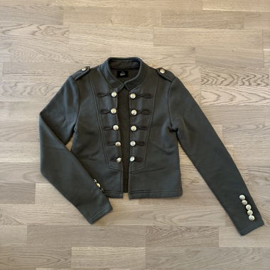 Khaki Cropped Jacket