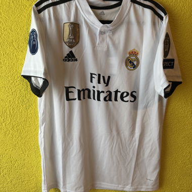 Gareth Bale Real Madrid 2014 Retro Jersey