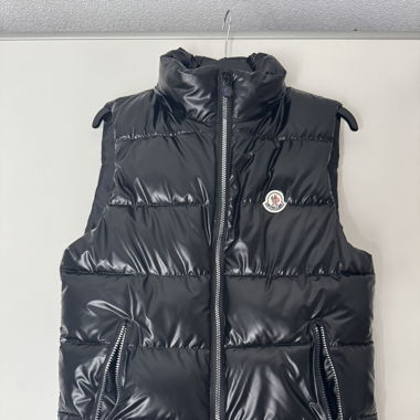 Moncler Daunenweste – Schwarz, Größe S