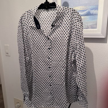 Patterned blouse