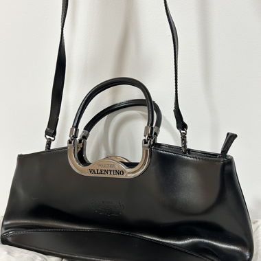 Borsa a mano Walter Valentino nera