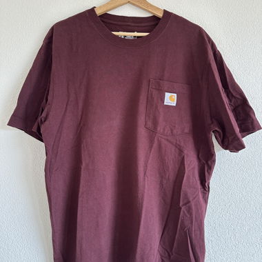 T-shirt Carhartt bordeaux