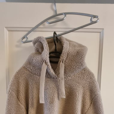 Pullover in Teddy Optik