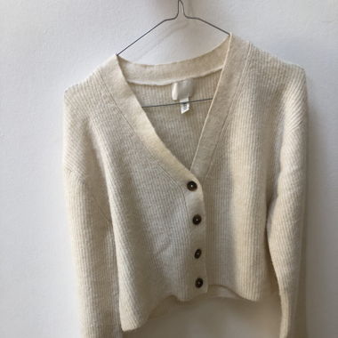 Cropped cardigan
