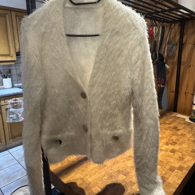 White Plush Jacket
