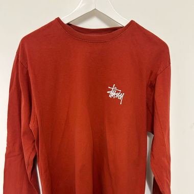Stüssy Longsleeve Rot size M