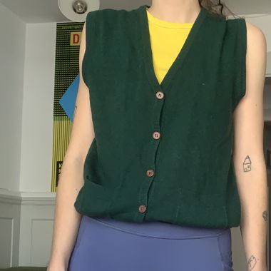 Strick-Gilet