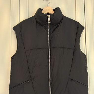sleeveless puffer vest