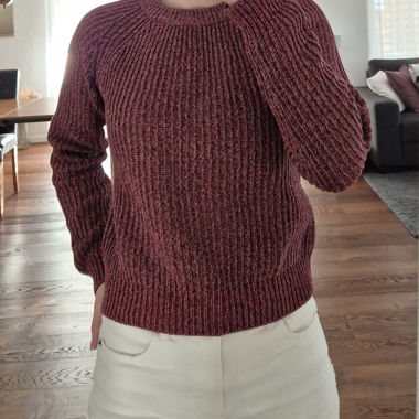 Basic Strickpullover