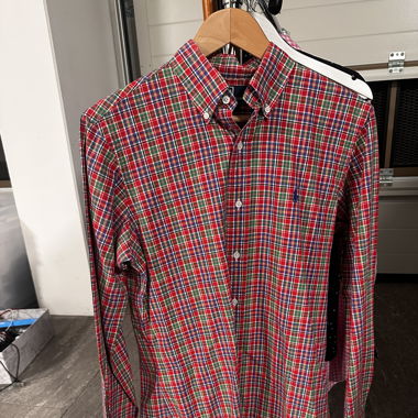 Ralph Lauren, plaid shirt multi, size S