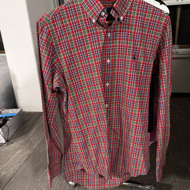 Ralph Lauren, plaid shirt multi, size S