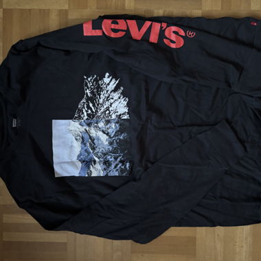 Levi's Langarmshirt schwarz