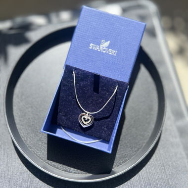 Collier en forme de cœur Swarovski