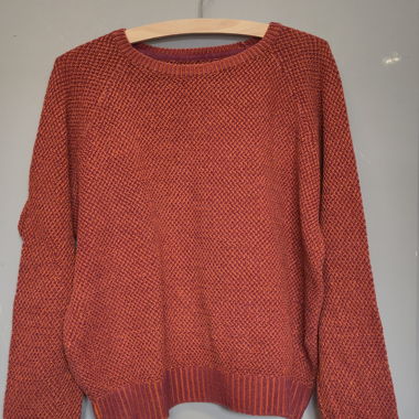 Strickpullover rot meliert, Twothirds