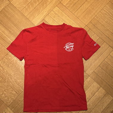 T-shirt rosso Tommy Hilfiger