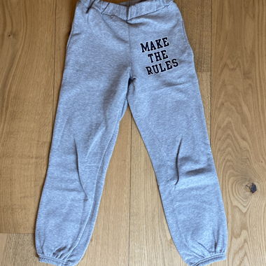 pantalon de jogging gris