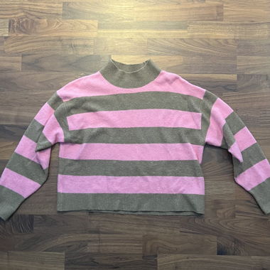 J.Crew extra-soft striped sweater M