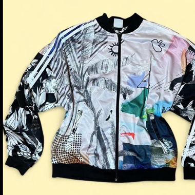 Adidas Originals Graphic Track Jacket-M