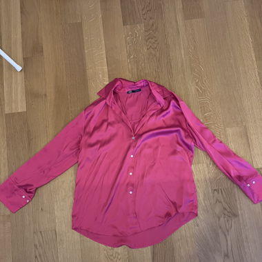 Pinkes Zara Hemd