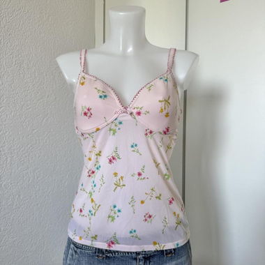 Florales Corset-Cami-Top (M)