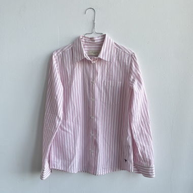Chemise à rayures roses Max Mara