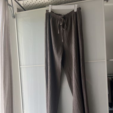 Braune Stoffhose