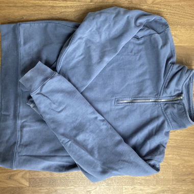 Zip-up sweater
