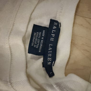 T-shirt Ralph Lauren blanc