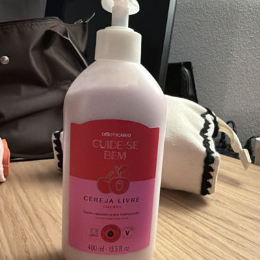 Lozione corpo O Boticário Cerise