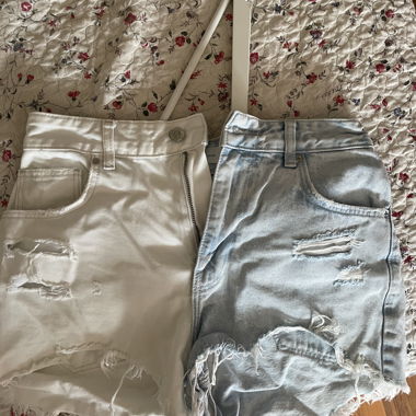 Shorts in Jeans Bicolore
