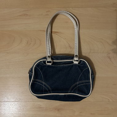 Sac bandoulière Y2K en jean